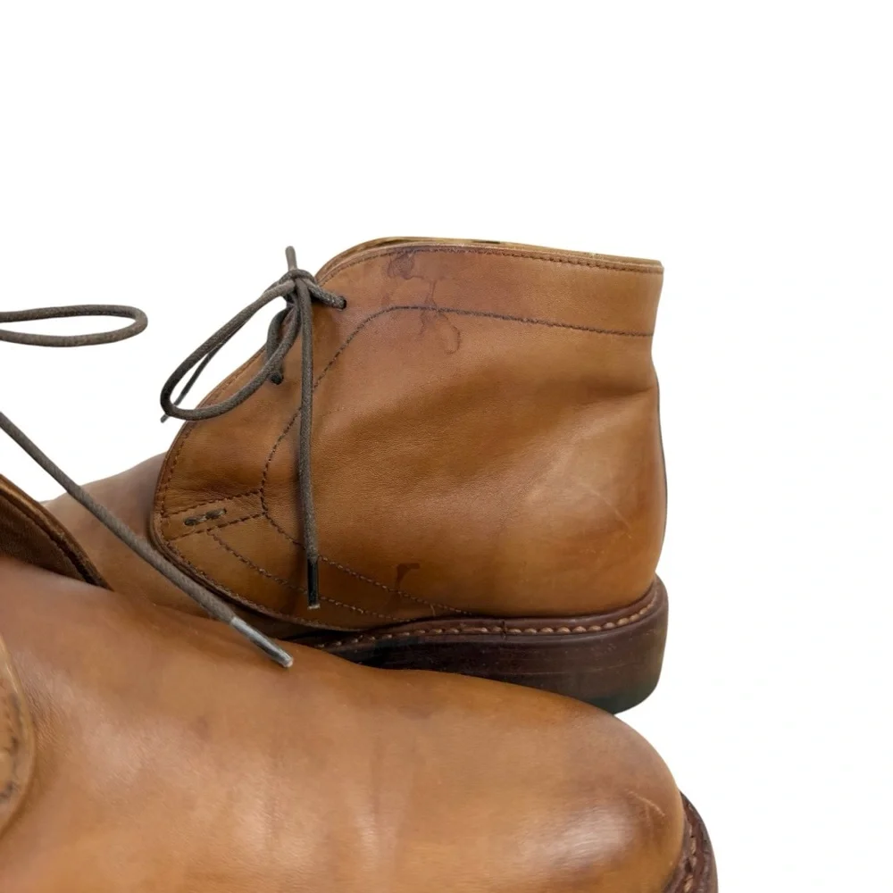 FRYE Murray Chukka Boots Cognac Brown Sz 9